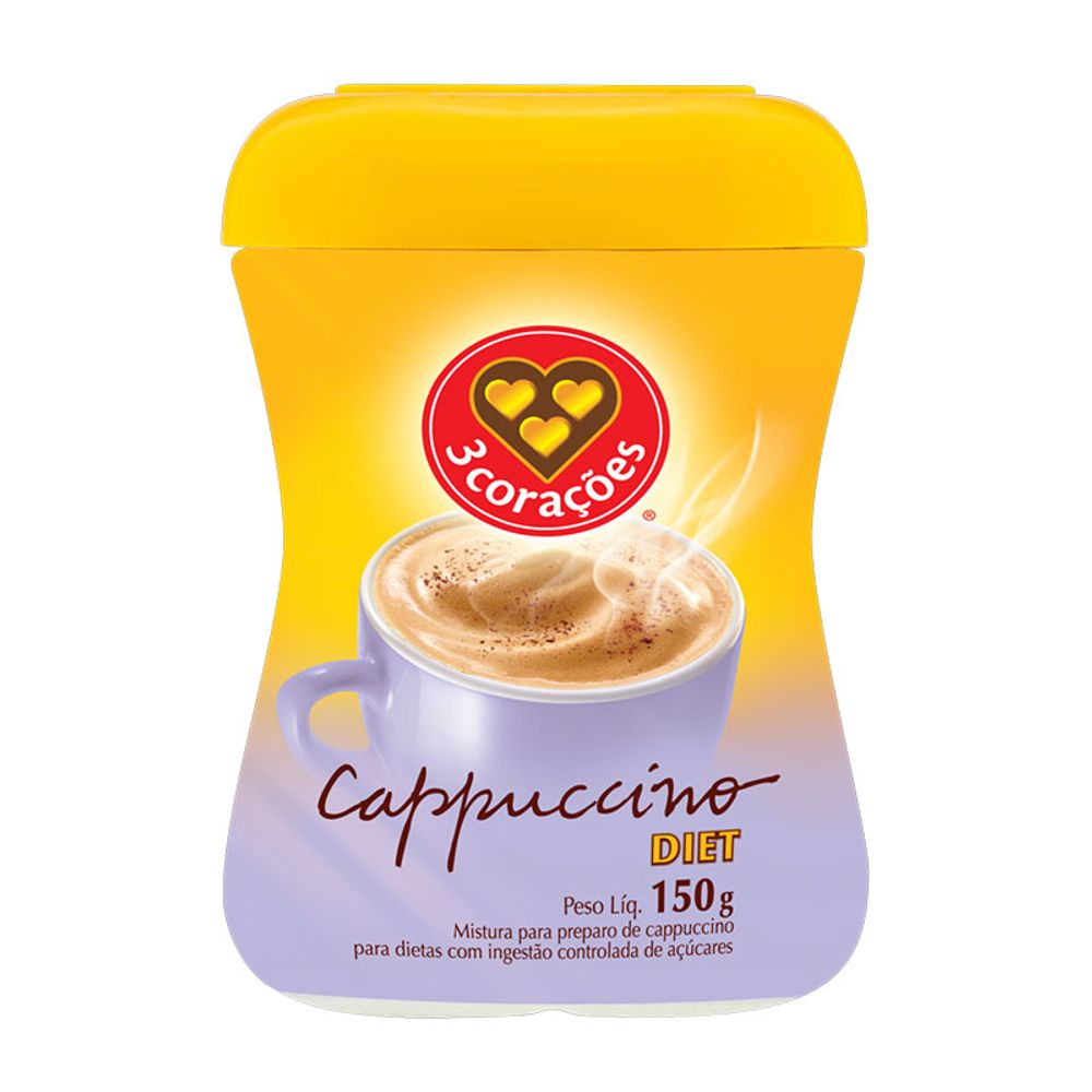 CAPPUCCINO-3-CORACOES-DIET-150G-POTE