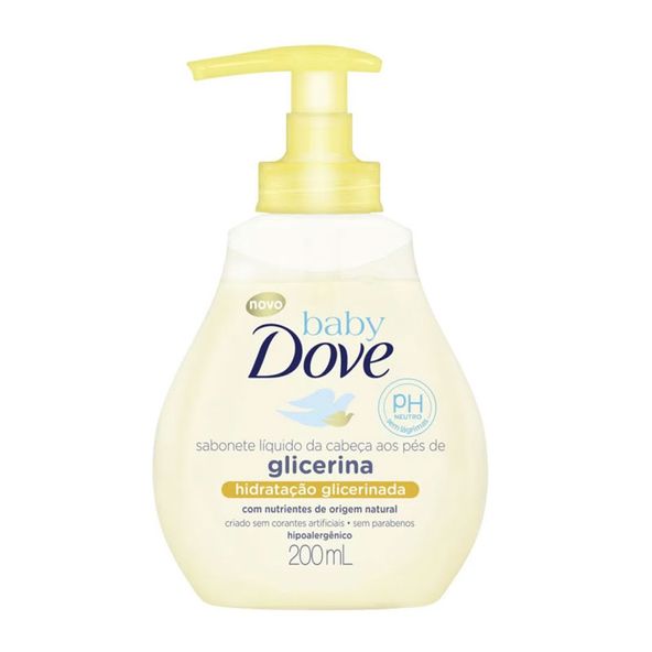 SABON-LIQ-DOVE-BABY-200ML-GLICERINA