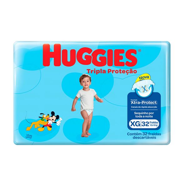 FRALDA-DESC-HUGG-MEGA-T-PROTEC-XG-32UN