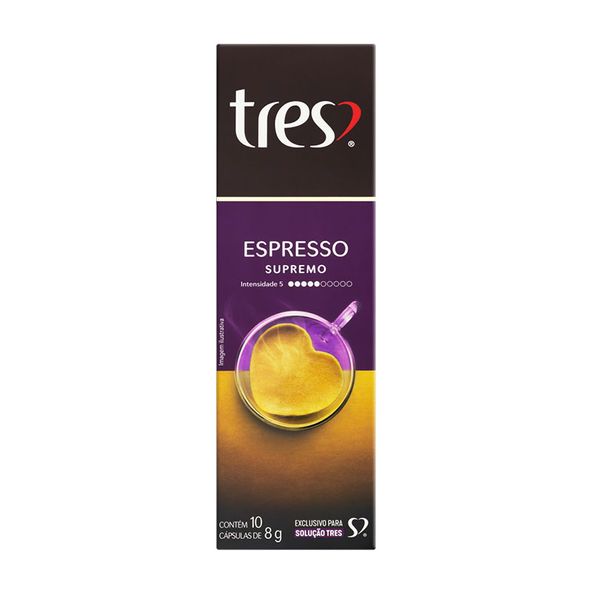 CAPSULA-CAFE-ESPRESSO-TRES-SUPREMO-10X8G