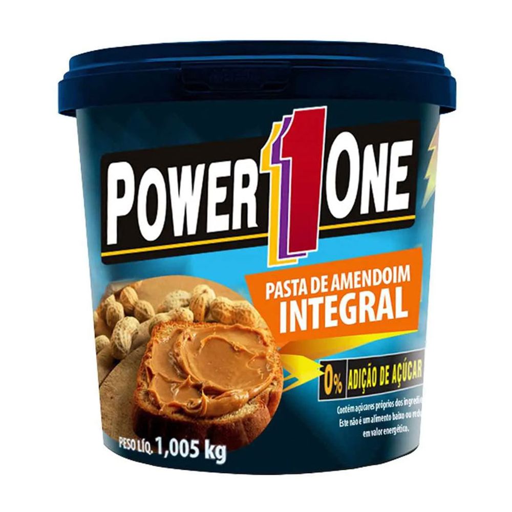PASTA-AMENDOIM-POWER1ONE-TRAD-1005KG