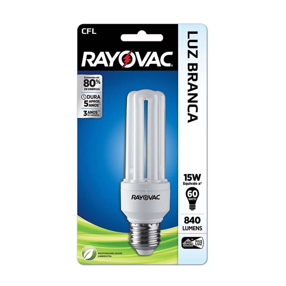 LAMP-RAYOVAC-PLELET-FLAT-15W-220V