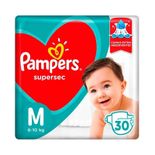 FRALDA-DESC-SUPERSEC-M-PAMPERS-30UN