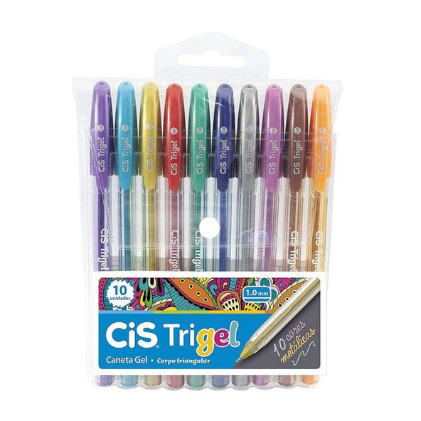 CANETA-TRIGEL-1.0-SORTIDA-CIS-10UN-