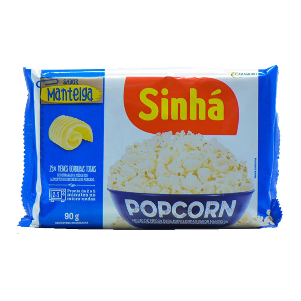 PIPOCA-MICRO-MANTEIGA-SINHA-90G