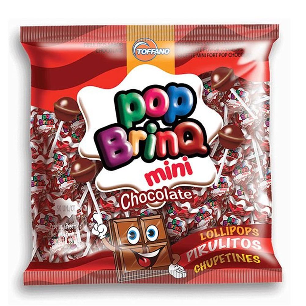 PIRULITO-TOFFANO-MINI-FORT-POP-CHOC-300G