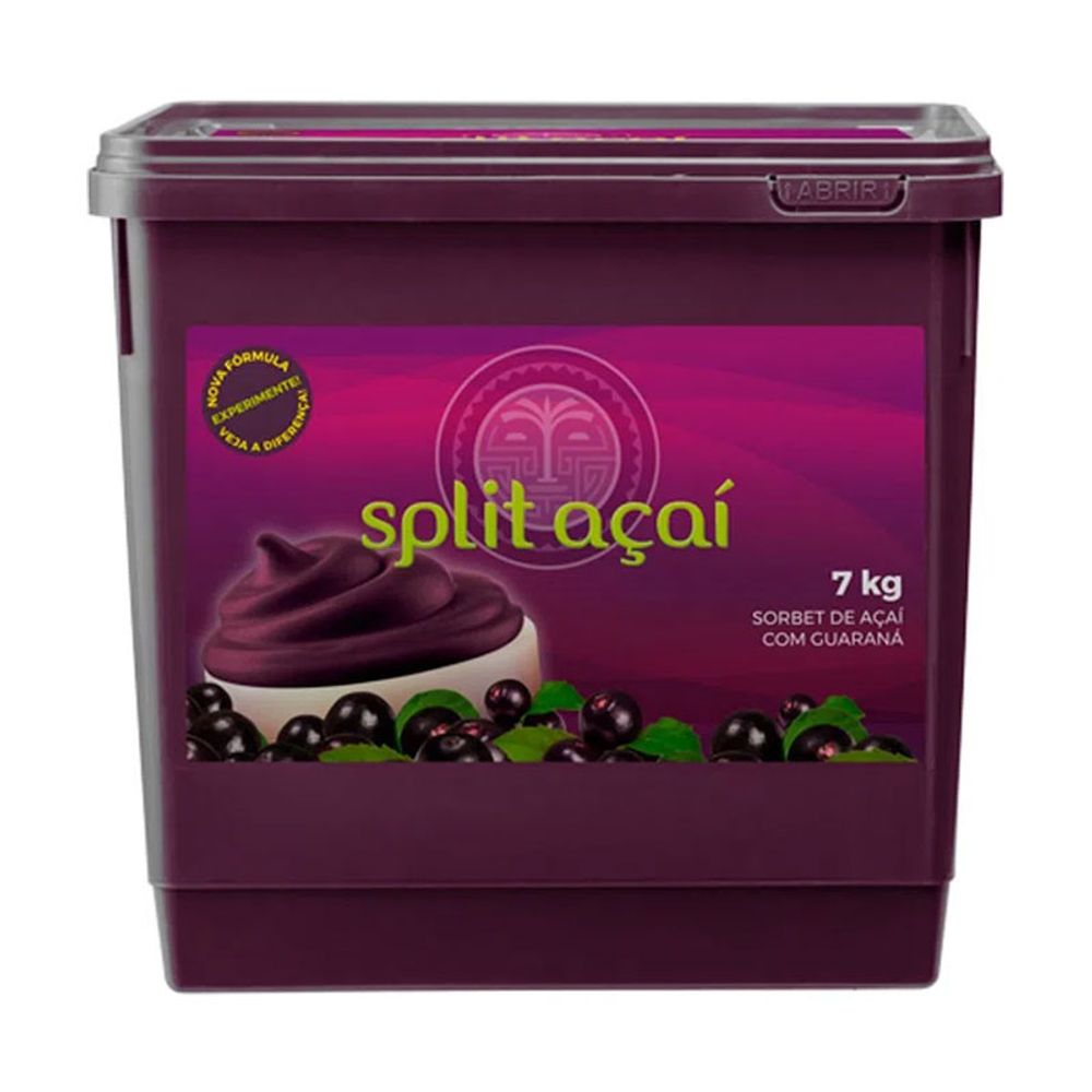 Sorbet Original Split Açaí Pote 1,5l