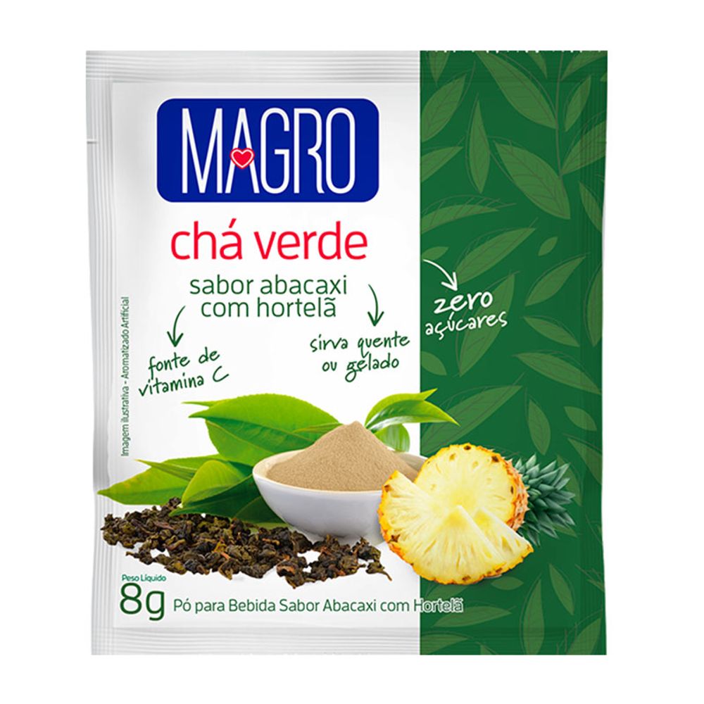 CHA-VERDE-PO-LOWCUCAR-MAGRO-ABAC-HORT-8G