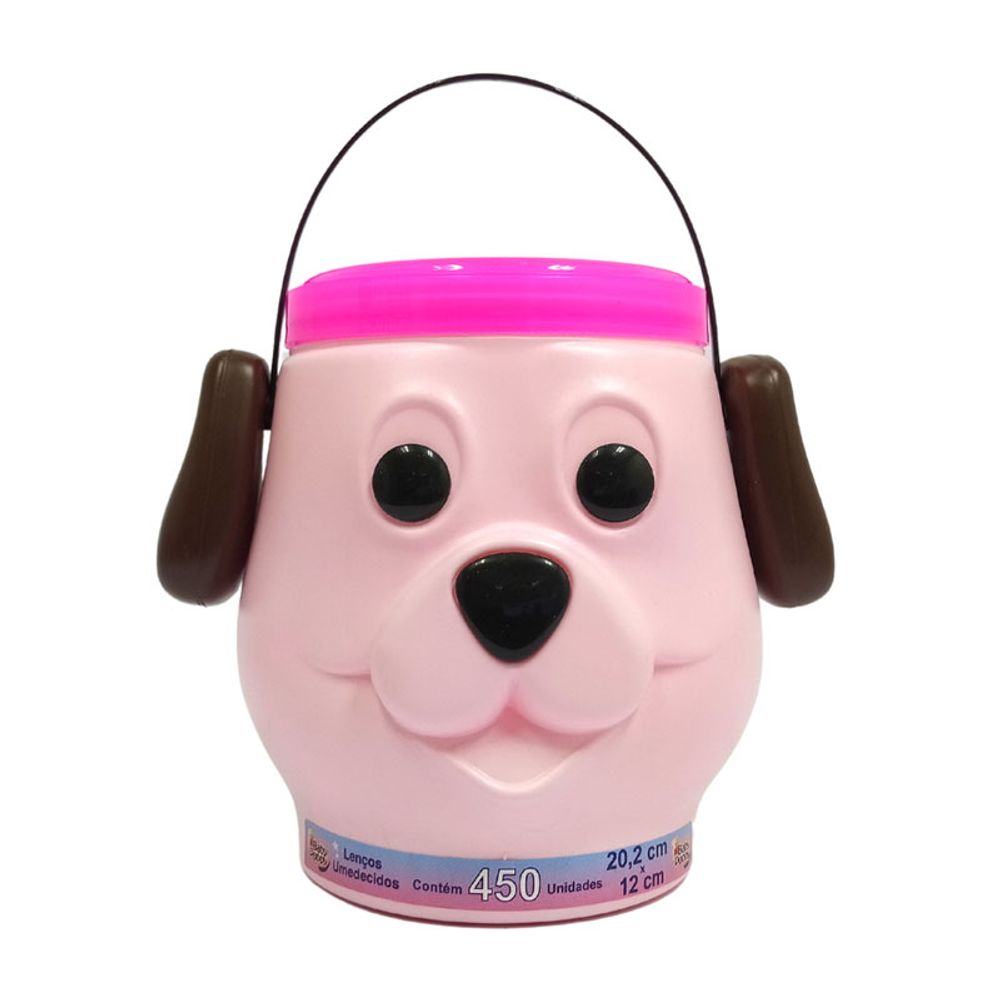 LENCO-UMED-BABY-POPPY-DOG-ROSA-450UN