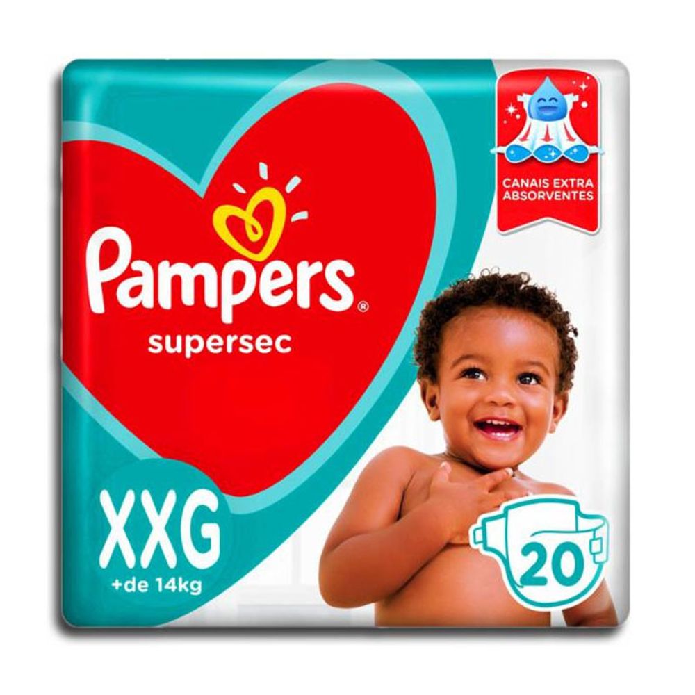 FRALDA-DESC-SUPERSEC-XXG-PAMPERS-20UN