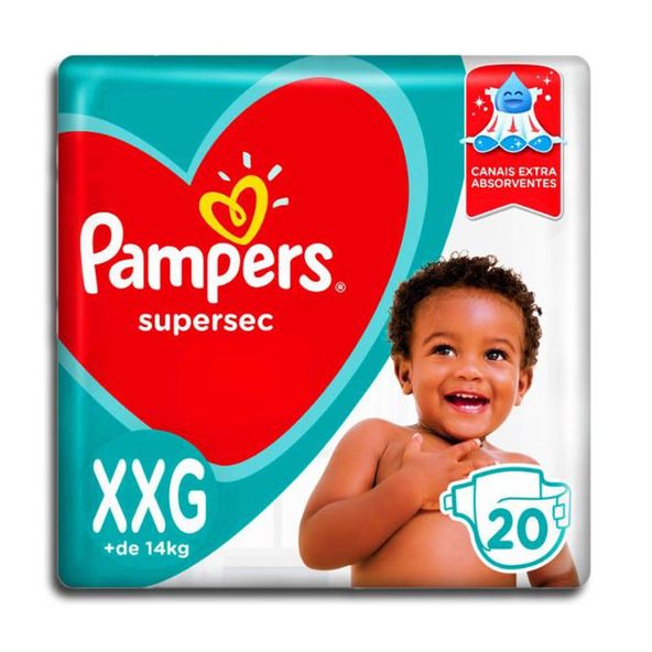 FRALDA-DESC-SUPERSEC-XXG-PAMPERS-20UN