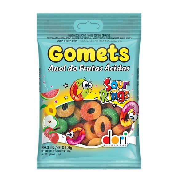 GOMA-GOMETS--ANEL-ACIDO-100G