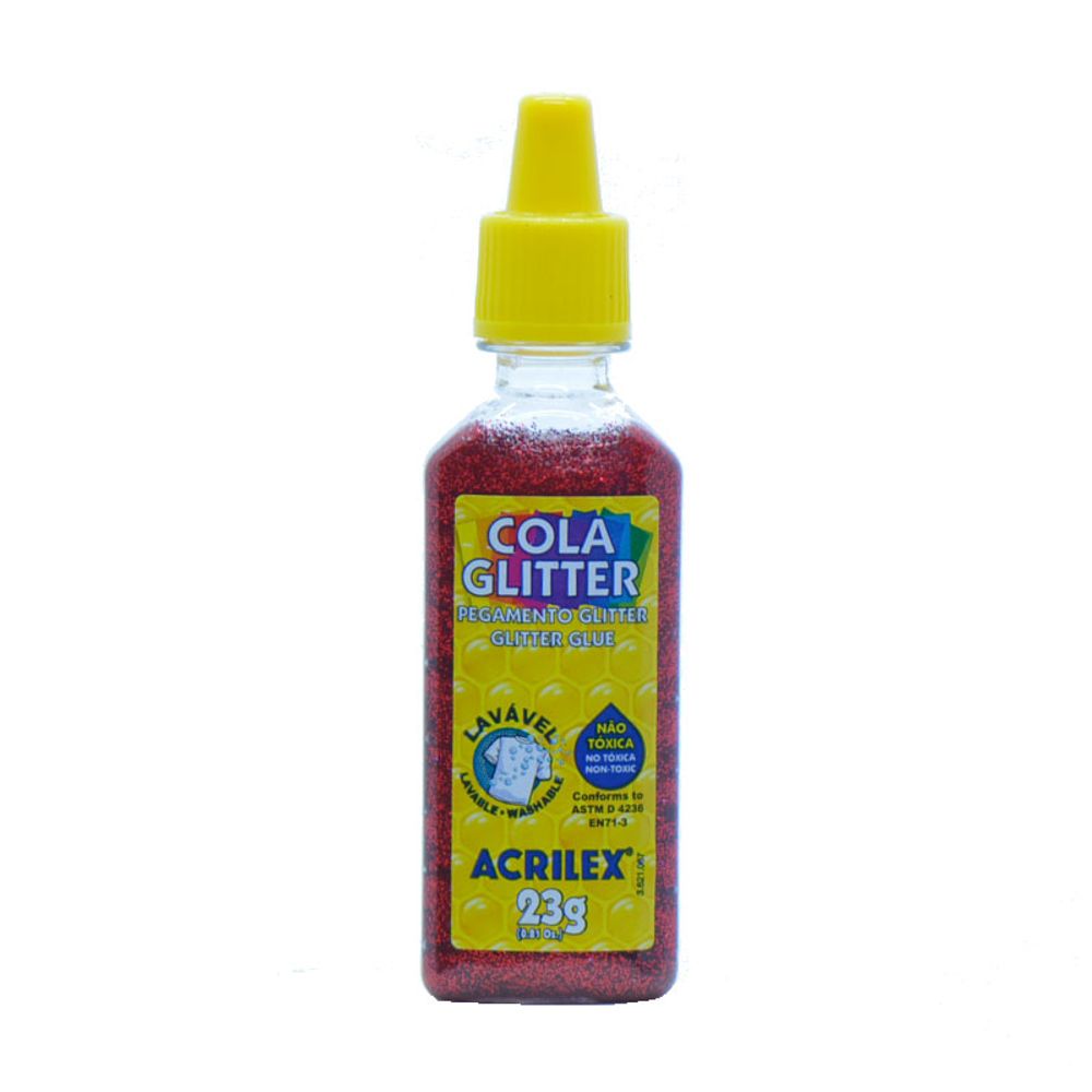 COLA-C-GLITTER-ACRILEX-23G-VERM