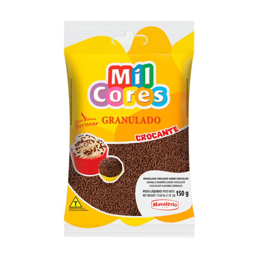 GRANUL-MIL-CORES-CROC-150G-CHOC