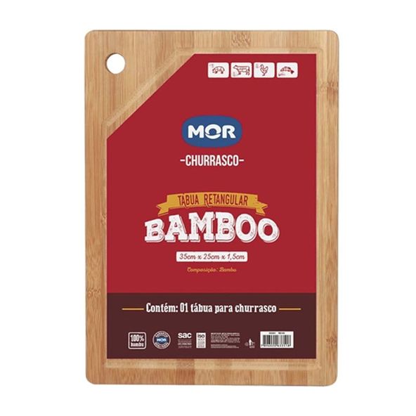 TABUA-MOR-BAMBOO-35X25CM-RETANGULAR