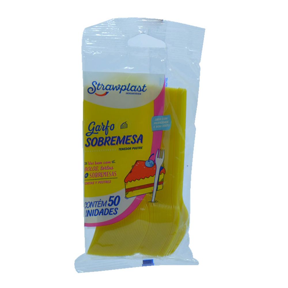 GARFO-SOBREMESA-STRAW-AMARELO