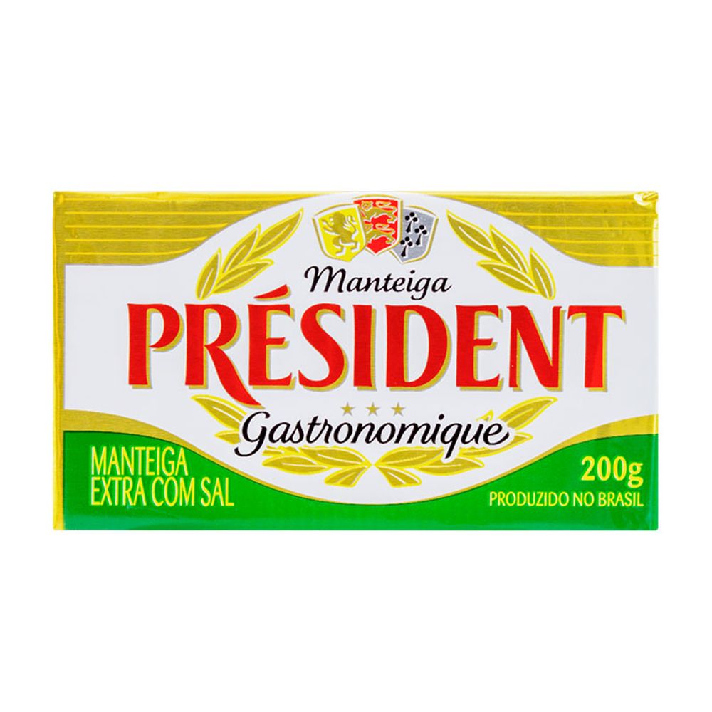 MANTEIGA-PRESIDENT-TABLE-C-SAL-200G