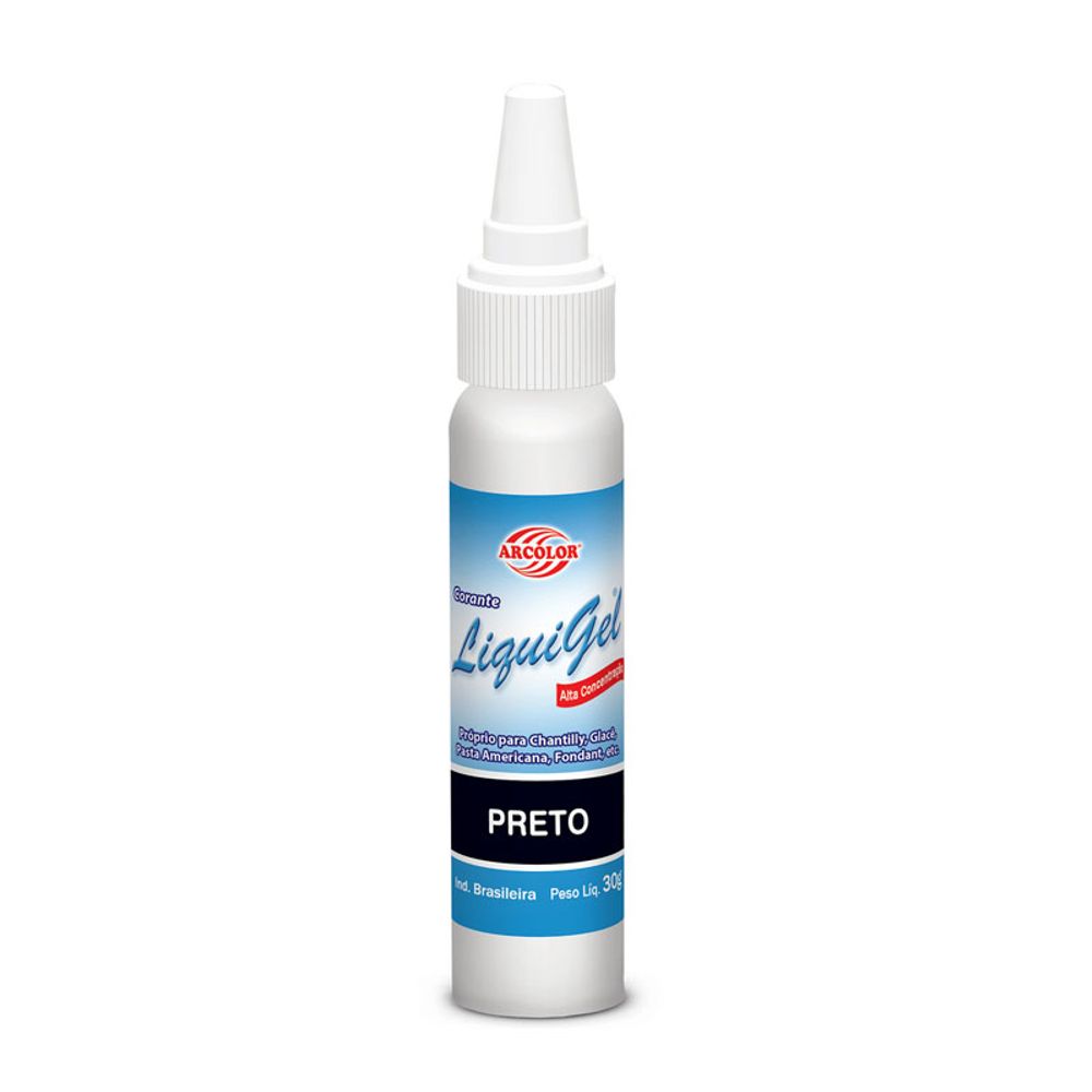 CORANTE-ARCOLOR-LIQUIGEL-30G-PRETO