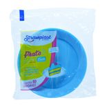 PRATO-REDOND-STRAW-AZUL-15CM