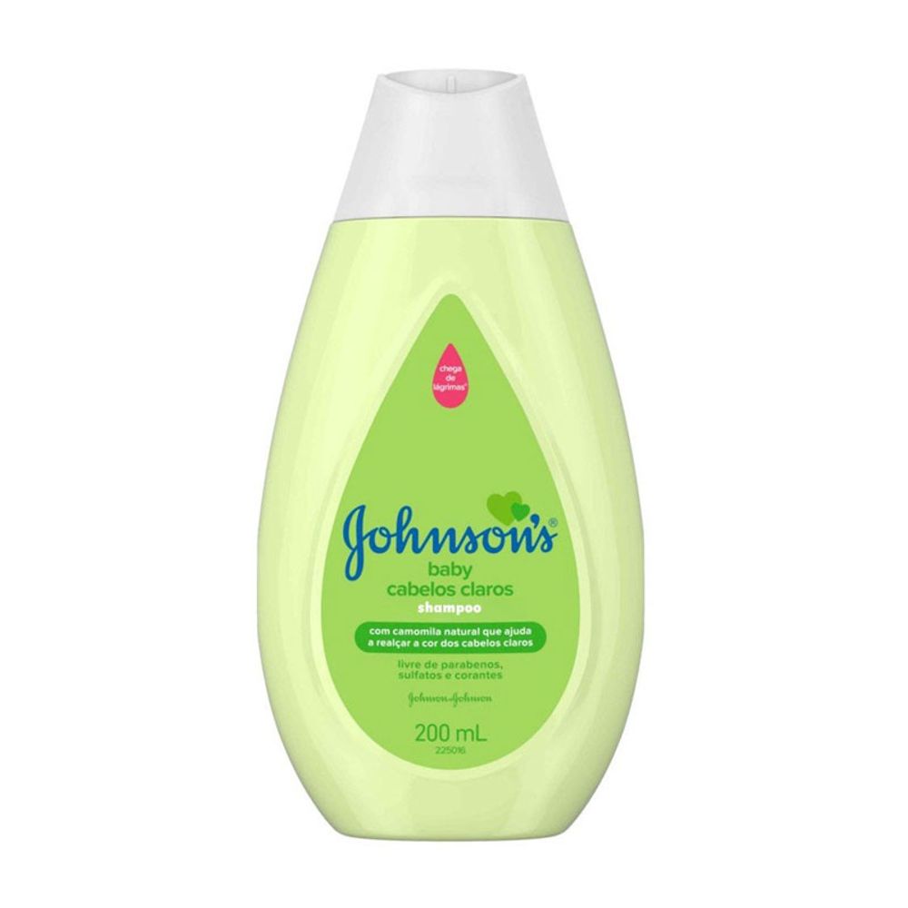 Shampoo Johnsons Baby Cabelos Cacheados 200ml - Azul Atacarejo