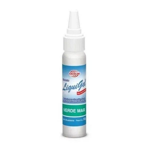 CORANTE-ARCOLOR-LIQUIGEL-30G-VERDE-MAR
