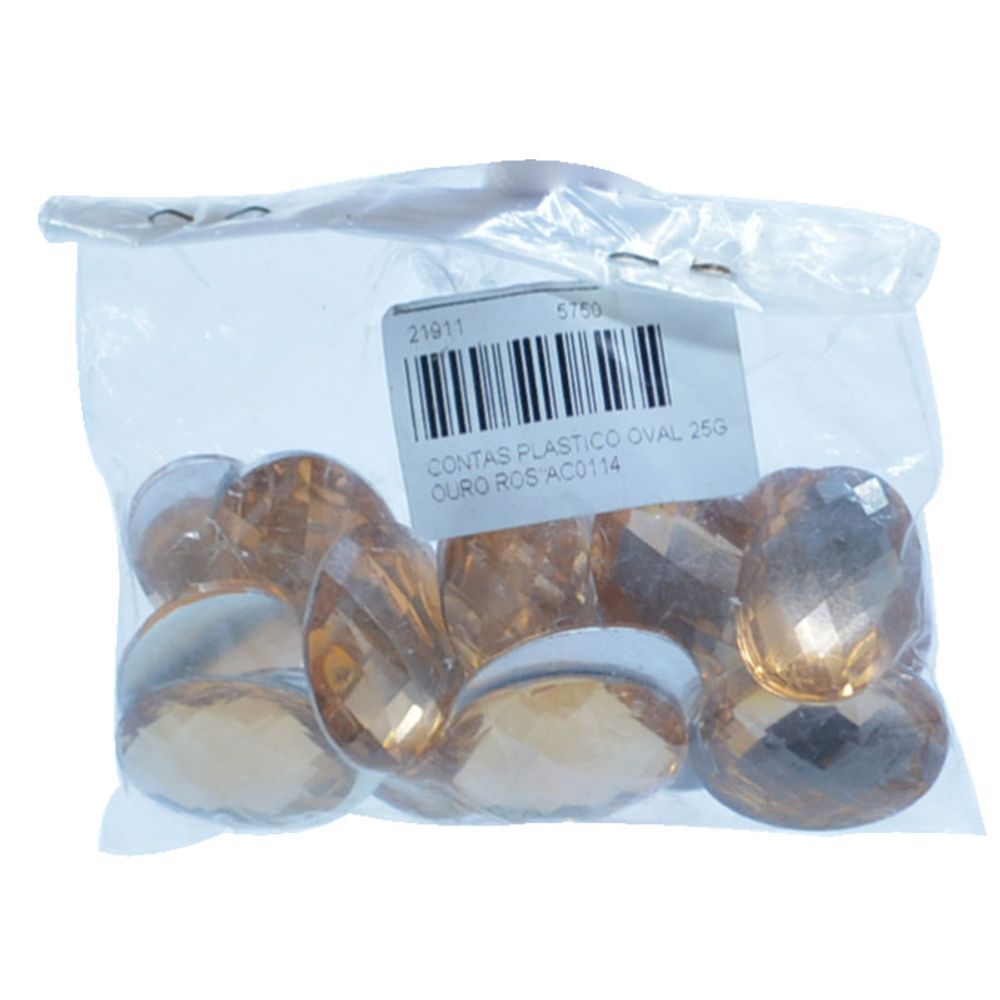 CONTAS-PLASTICO-OVAL-25G-OURO-ROS-AC0114