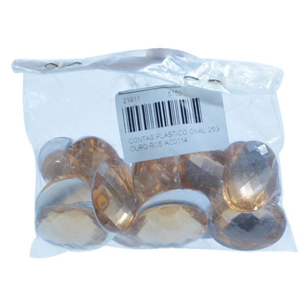 CONTAS-PLASTICO-OVAL-25G-OURO-ROS-AC0114