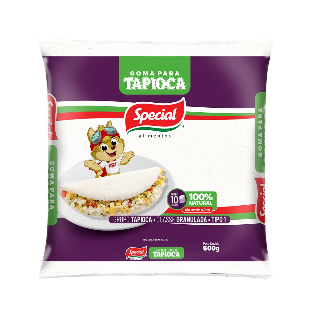 Goma de Tapioca Special 500g - Azul Atacarejo