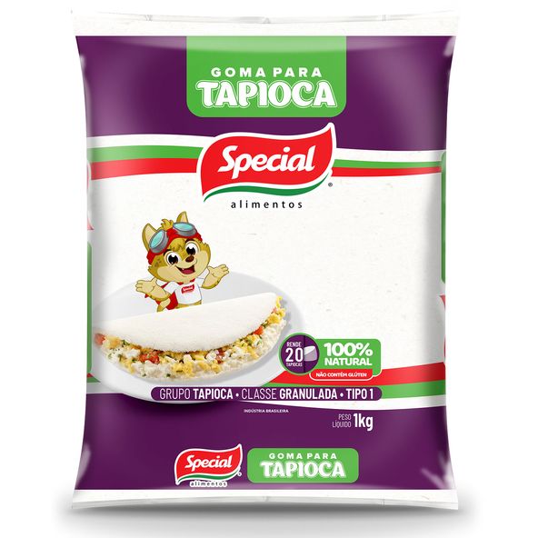 GOMA P TAPIOCA SPECIAL 1KG - Azul Atacarejo