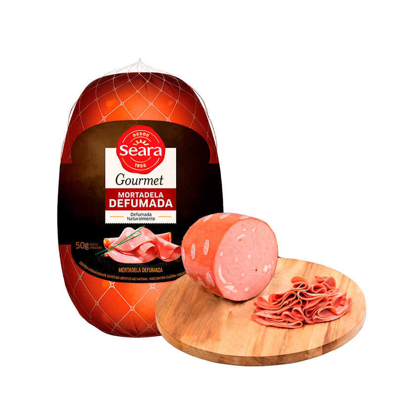 Mortadela Defumada Seara Gourmet - Aprox. 100g