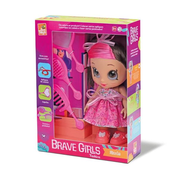 Boneca-Brave-Girls-Alexis-Fashion--Bee-Toys