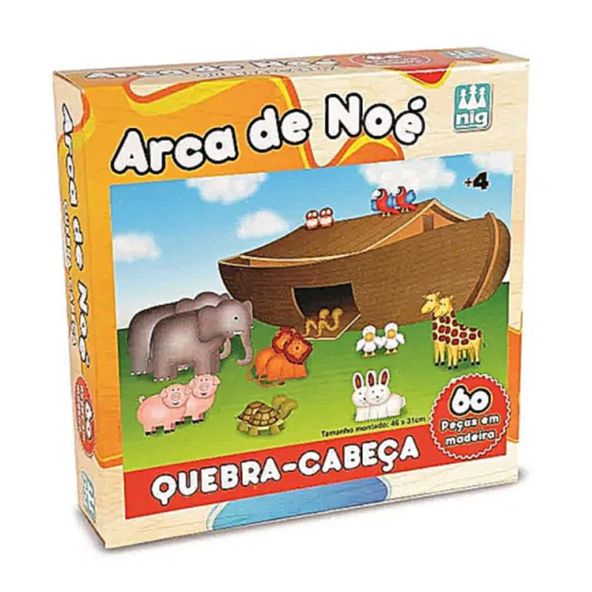 Quebra-Cabeca-Em-Madeira-Arca-De-Noe-60-Pecas-nig-brinquedos