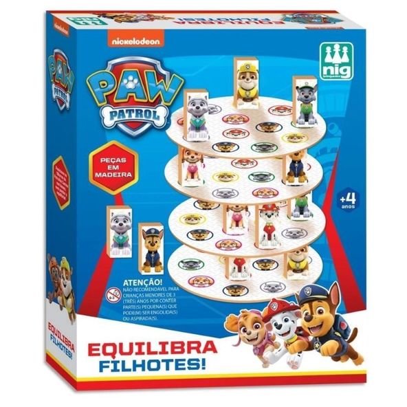 Jogo-Equilibra-Filhotes-Patrulha-Canina-Nig-Brinquedos