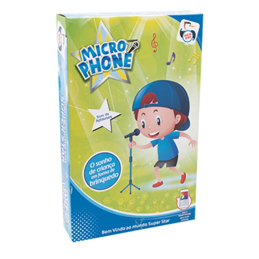 Brinquedo-Microfone-Infantil-Pedestal-Boys-Pica-Pau-Brinquedos-Azul
