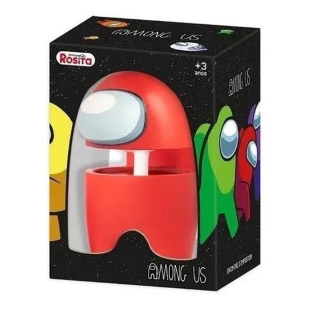 Boneco-Vinil-Jogo-Among-Us-Vermelho