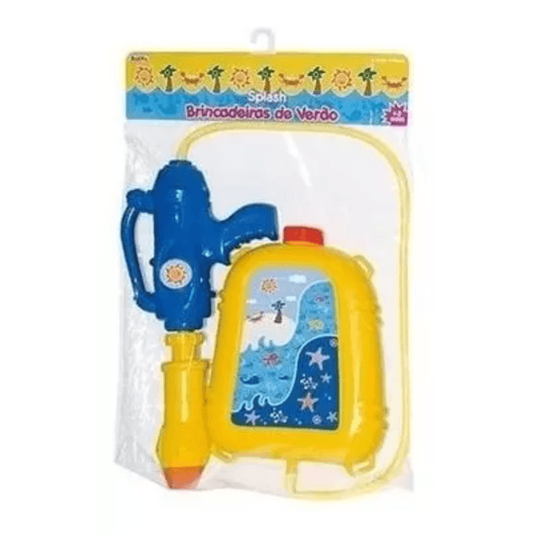 Pistola-Lanca-Agua-Praia-Splash-Mochila-Tanque-Recarregavel