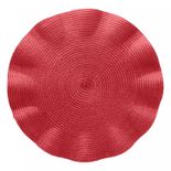 Lugar-Americano-de-Poliester-Babado-Vermelho-38cm