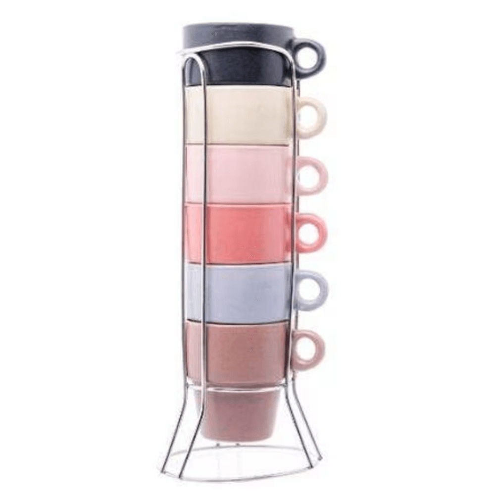Conjunto--De-6-Xicaras-Cafe-Empilhaveis-Em-Ceramica-Com-Suporte-Wolff-90ml