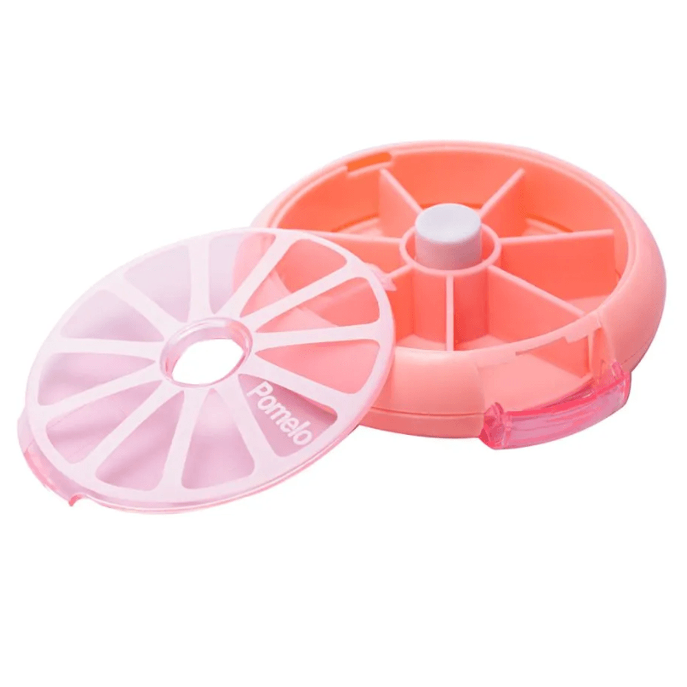 Porta-Comprimidos-Giratorio-de-Plastico-Rosa-9cm