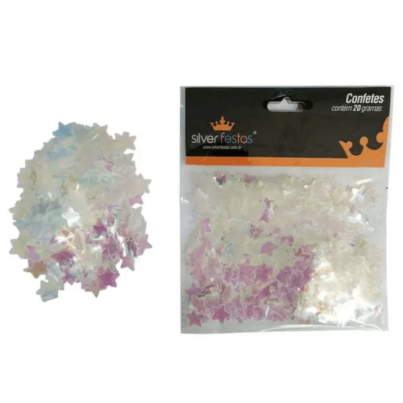 Confetes Estrela Furta Cor 20g