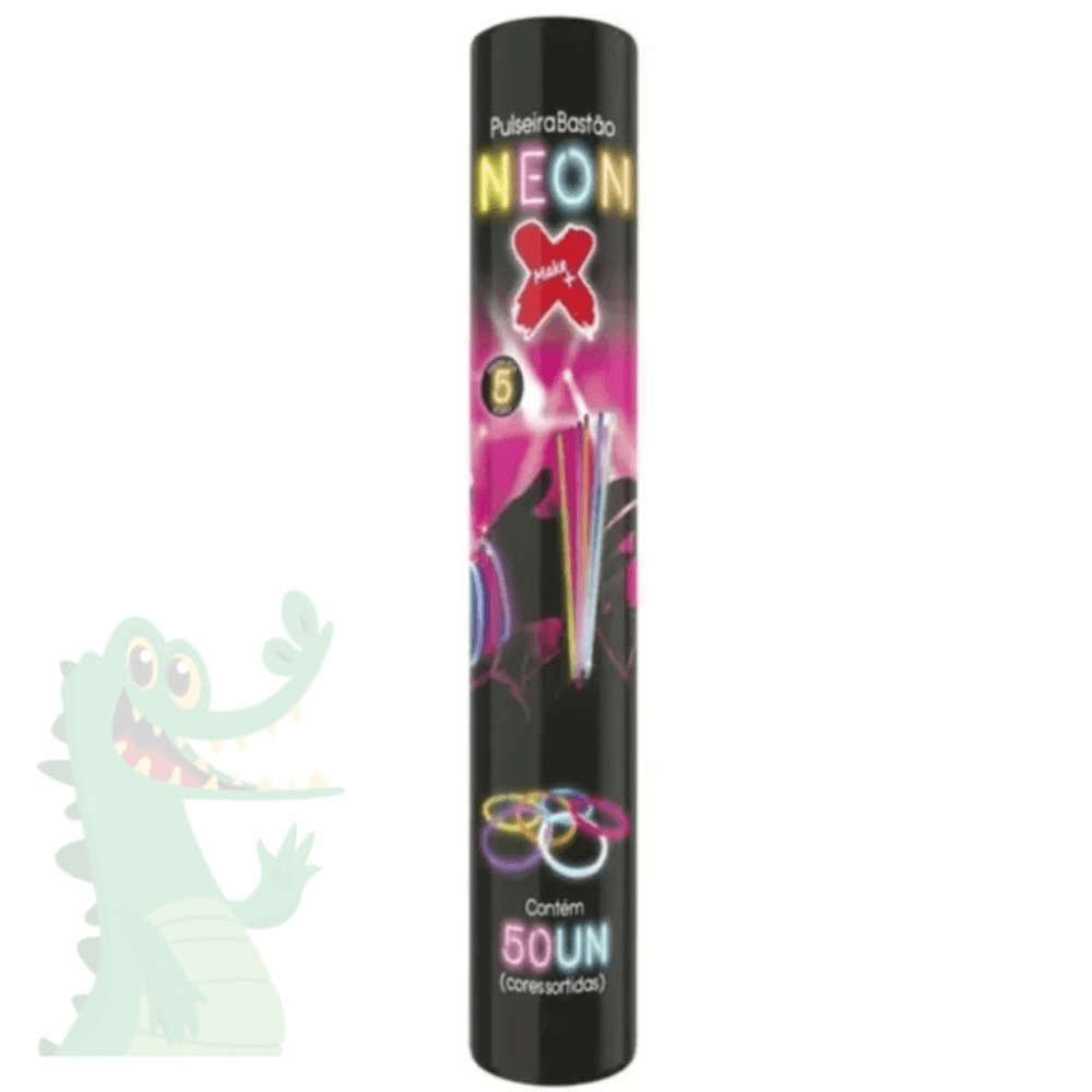 Pulseira-Neon-Tubo-50un