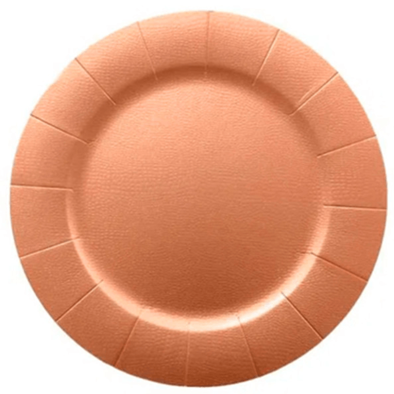 Sousplat de Papel Rose Gold 33cm