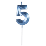 Vela-Silver-Design-Azul-Perolizada-Numero-5