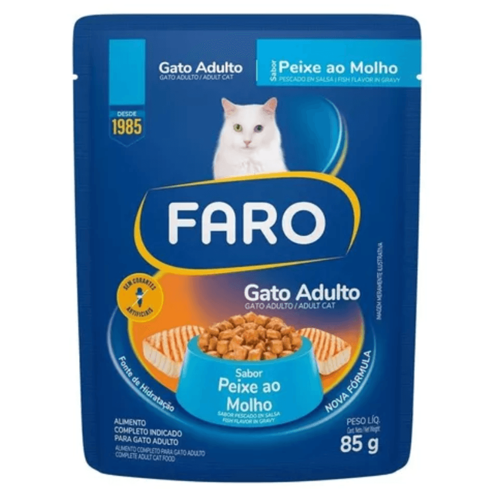 Racao-Faro-Gatos-Adultos-Peixe-ao-Molho-Sache-85g