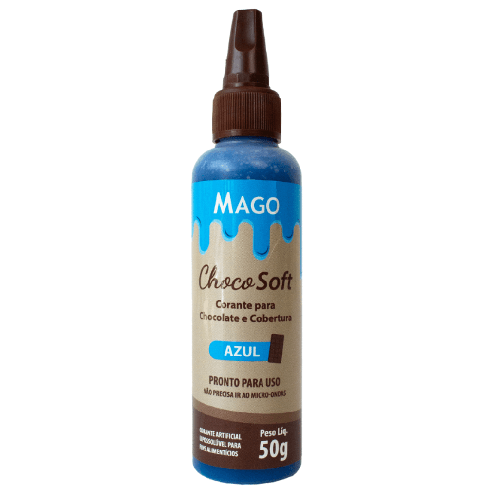 Corante-Mago-Choco-Soft-Azul-50g