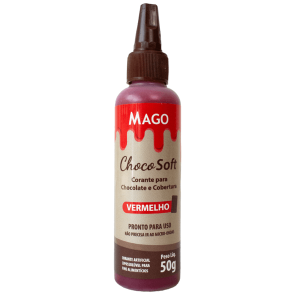 Corante-Mago-Choco-Soft-Vermelho-50g