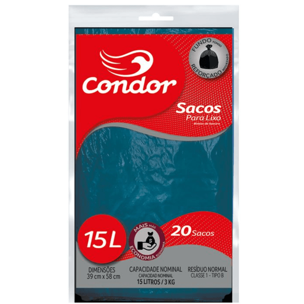 Saco-Para-Lixo-1464-Candor-15l-20un