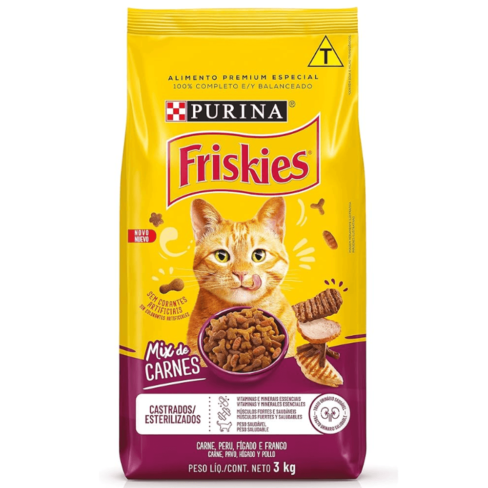 Racao--Friskies--Gatos-Castrados--Mix-De-Carne-3Kg
