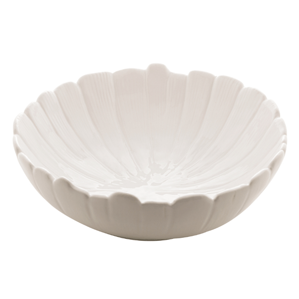 Centro-de-Mesa-Folha-de-Banana-Decorativa-em-Ceramica-Branca-25x25x8cm