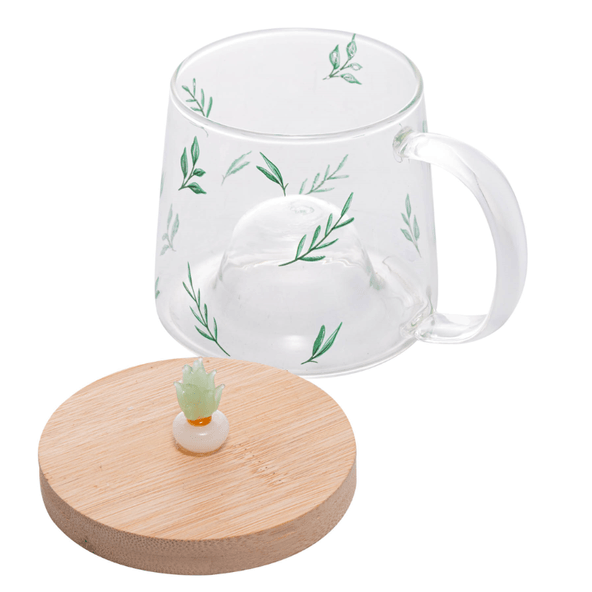 Caneca-de-Vidro-Suculenta-com-Pires-de-Bambu-330ml